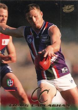 1999 Select AFL Premiere #183 Craig Callaghan Front